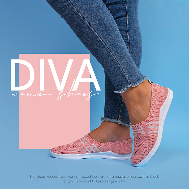 كفش دخترانه مدل DIVA  گلبهي