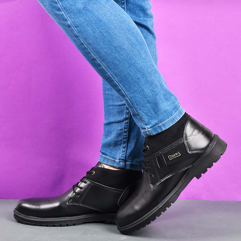 نیم بوت مردانه مدل Bazyar