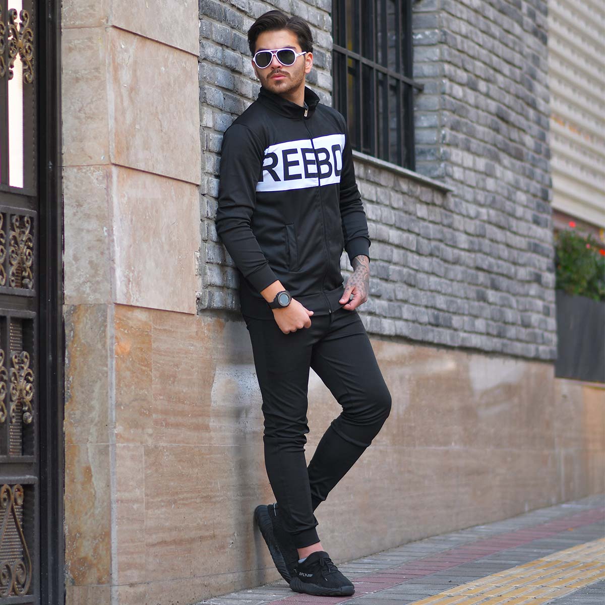 ست سوئیشرت شلوارمردانه Reebok مدلBarzam