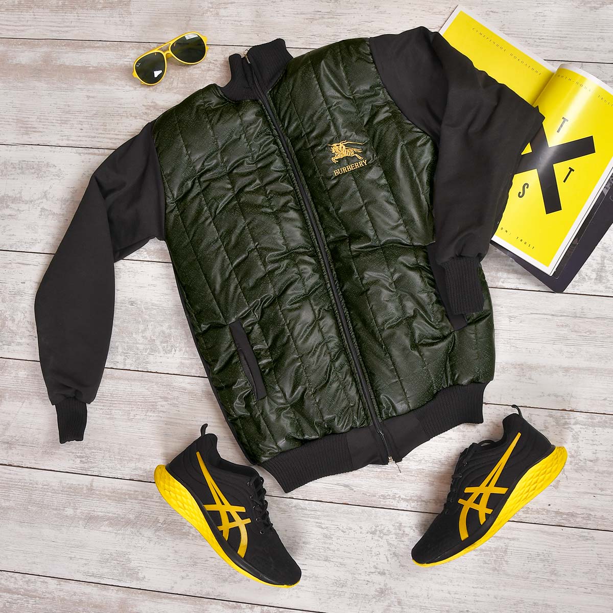 سويشرت مردانه مدل Rachel رنگ سبز