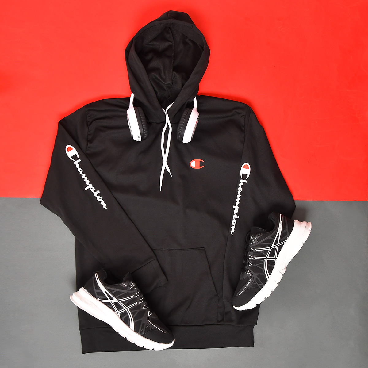 هودی چمپیون کلاه دار مردانه مدل Farshid