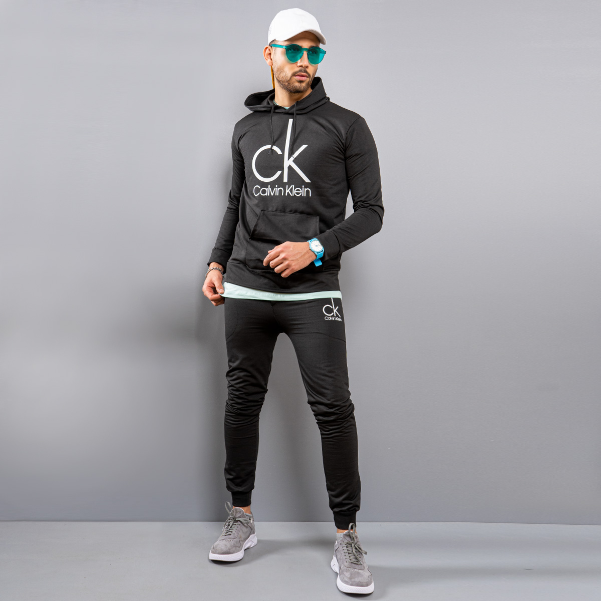 ست سوئیشرت شلوارمردانه CK مدل Masis