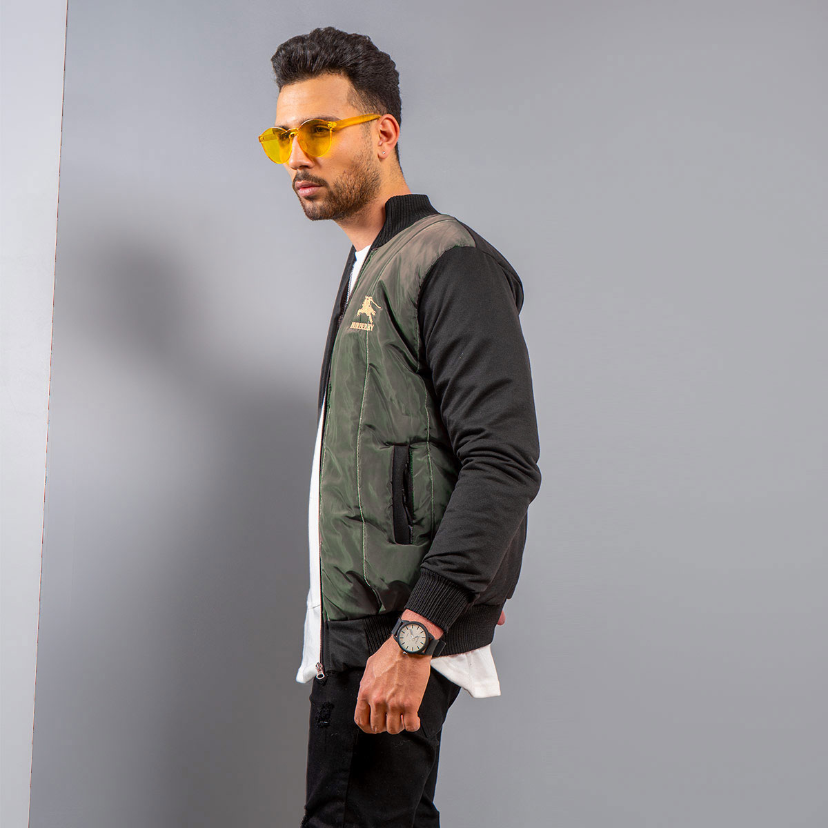 سویشرت مردانه مدل Rachel رنگ یشمی