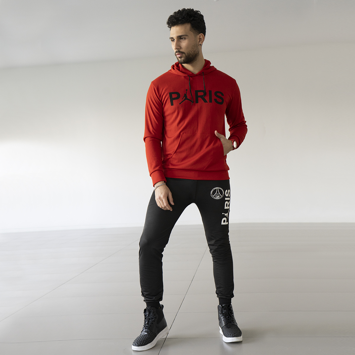 ست سوئیشرت شلوار Paris مردانه مدل Harly