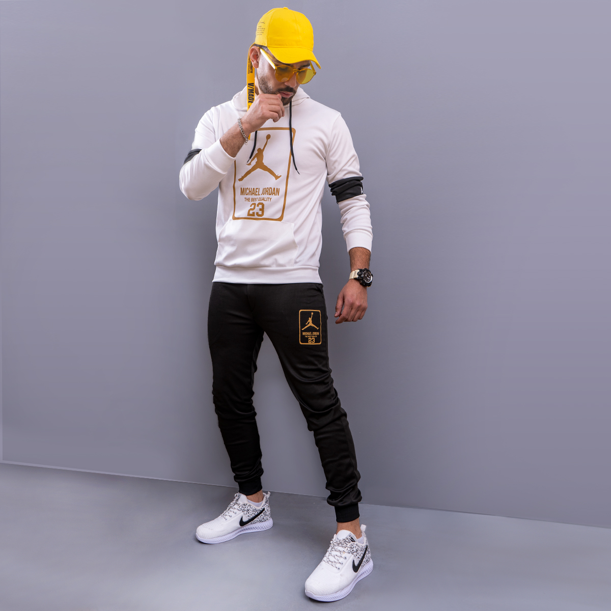 ست سوئیشرت شلوار مردانه مدل Kaman