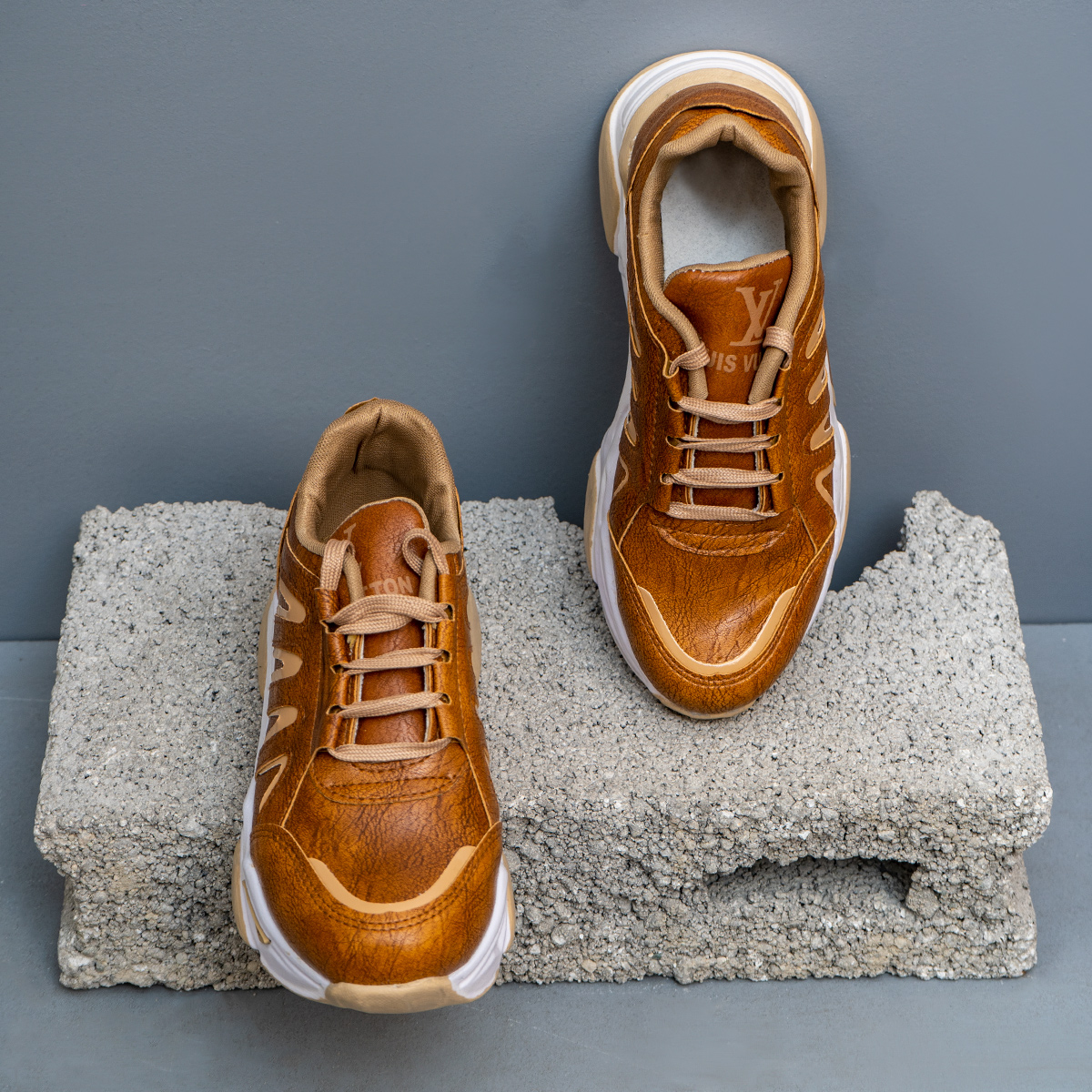 کفش ورزشی دخترانه عسلی مدل Teresa