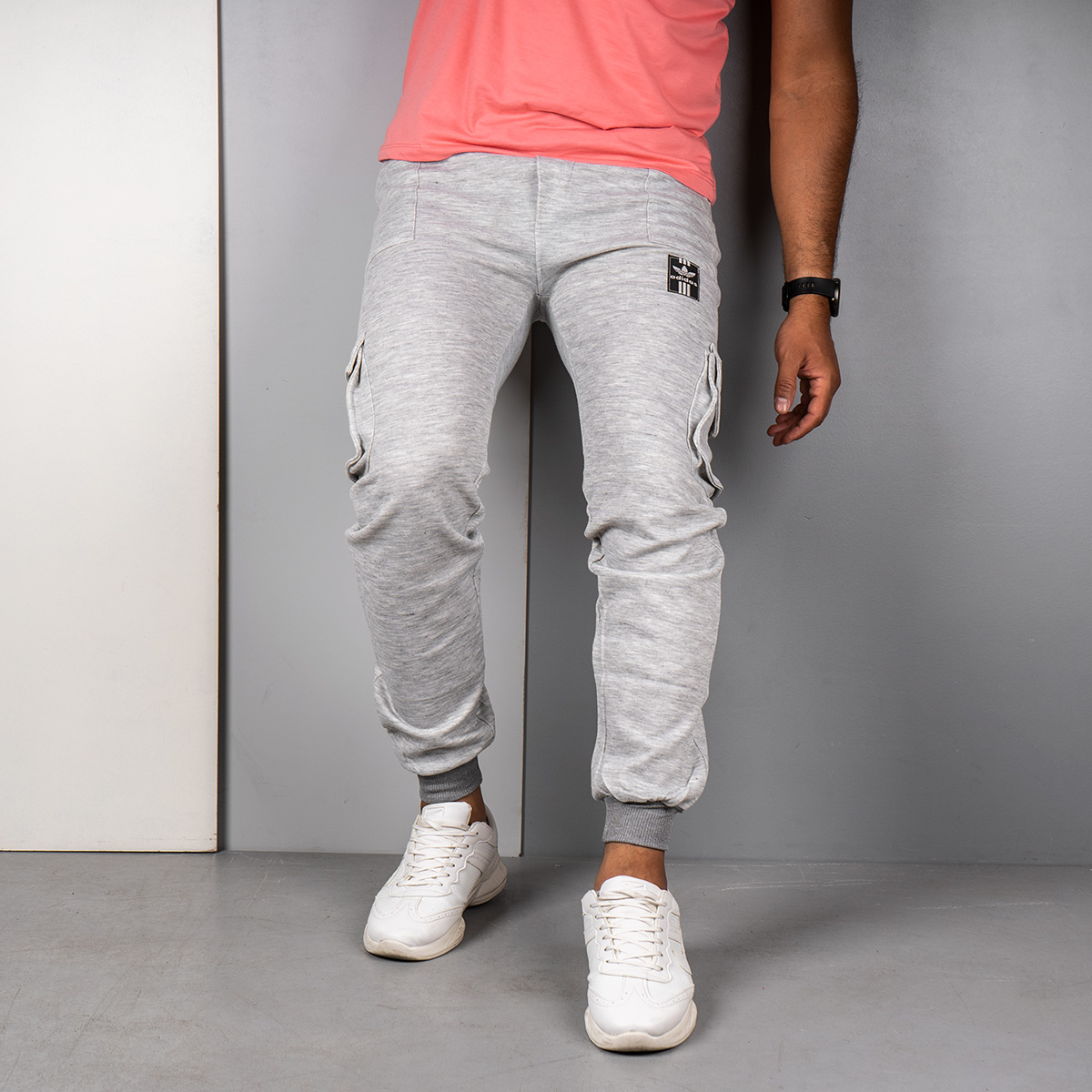 شلوار مردانه سفید مدل Ramel(T)