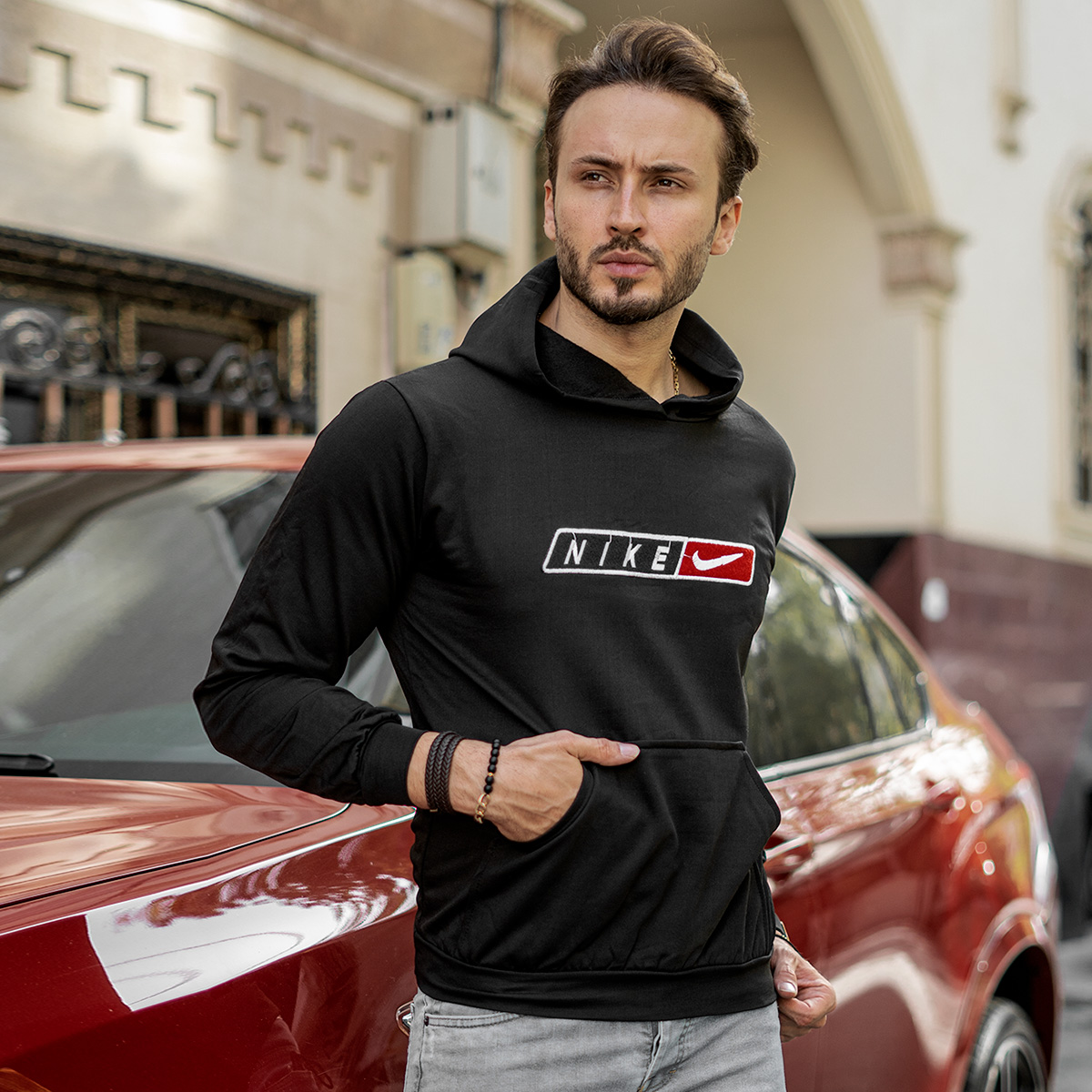 هودی مردانه نایک مدل Zaker