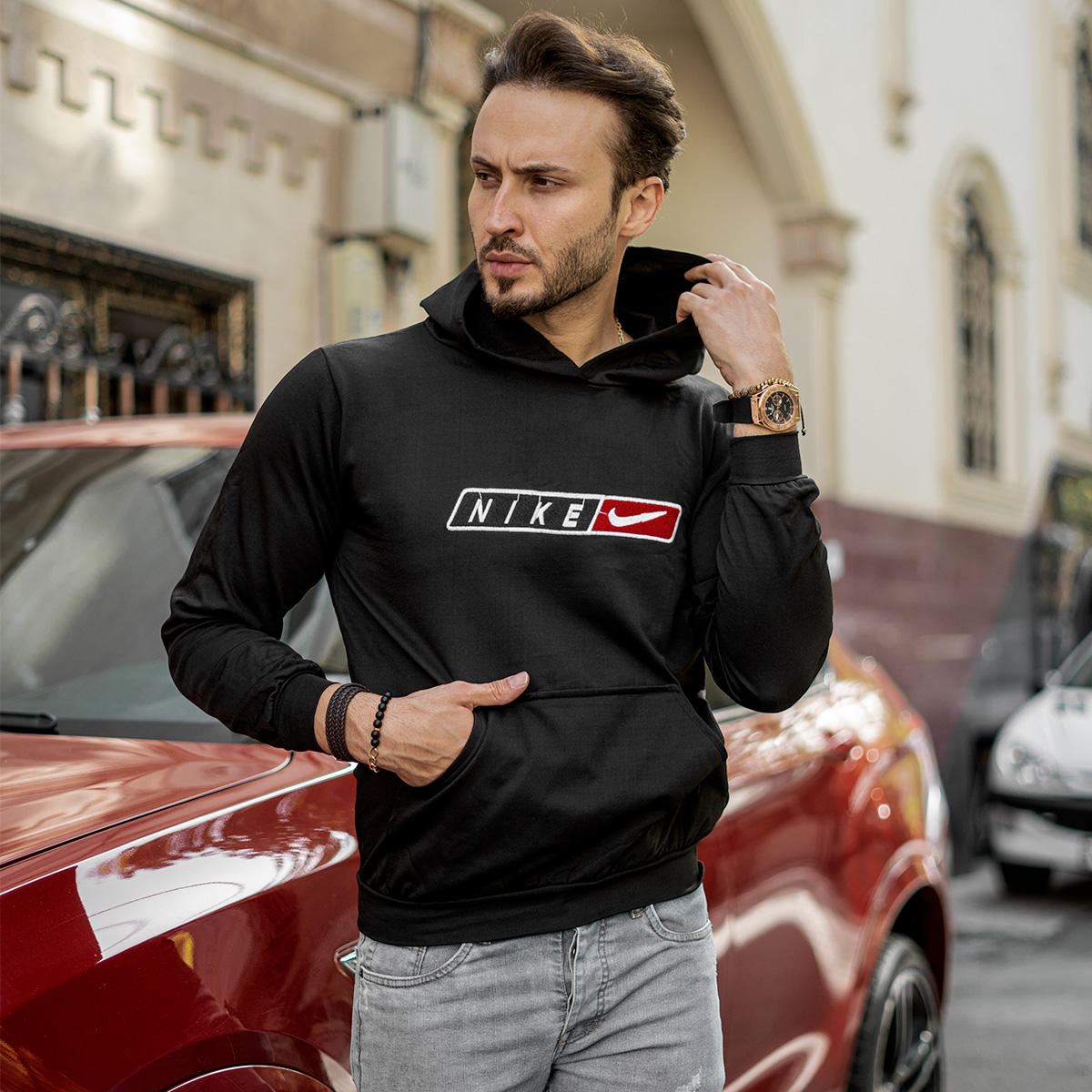 هودی مردانه نایک مدل Zaker