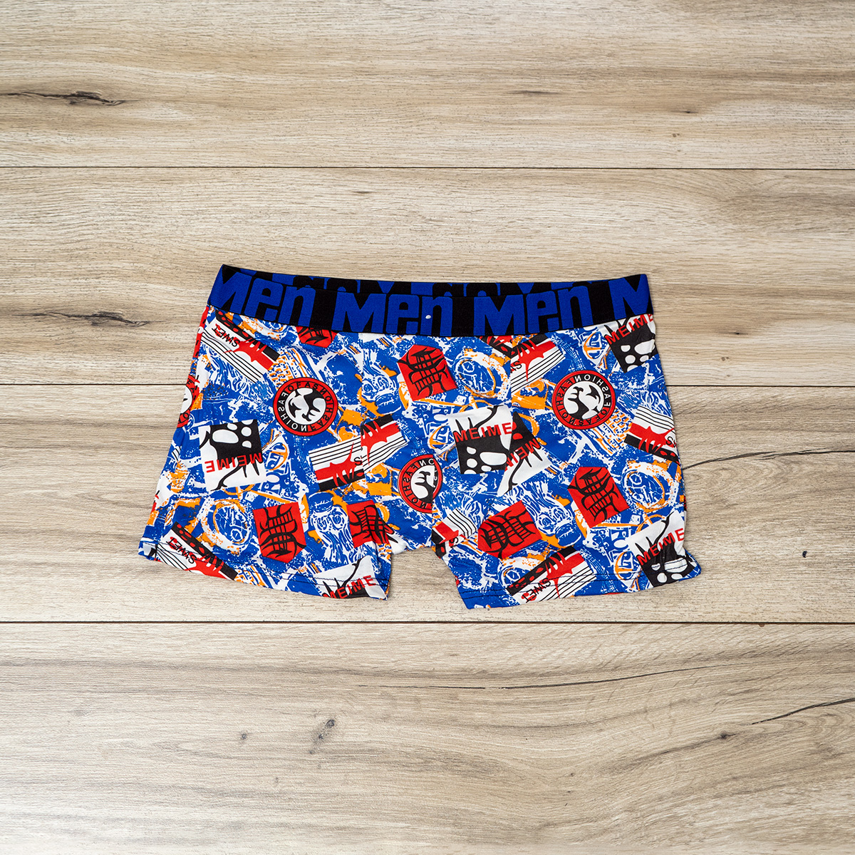 شورت نیم پا آبی (T)مدل .MAN(T)