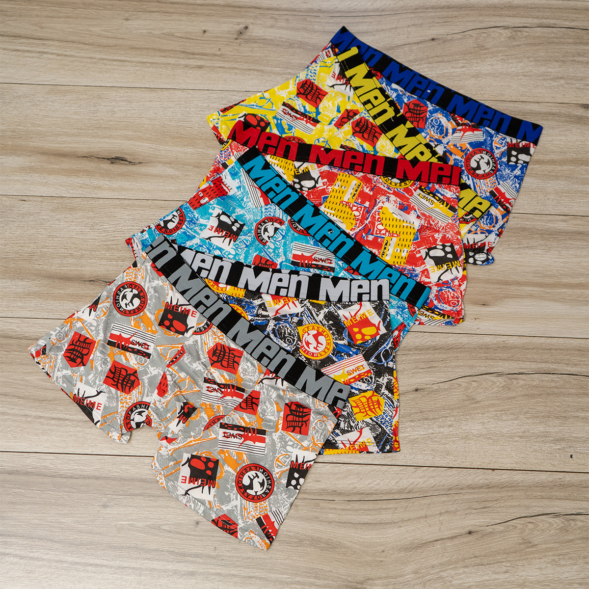 شورت نیم پا آبی روشن(T) مدل .MAN(T)