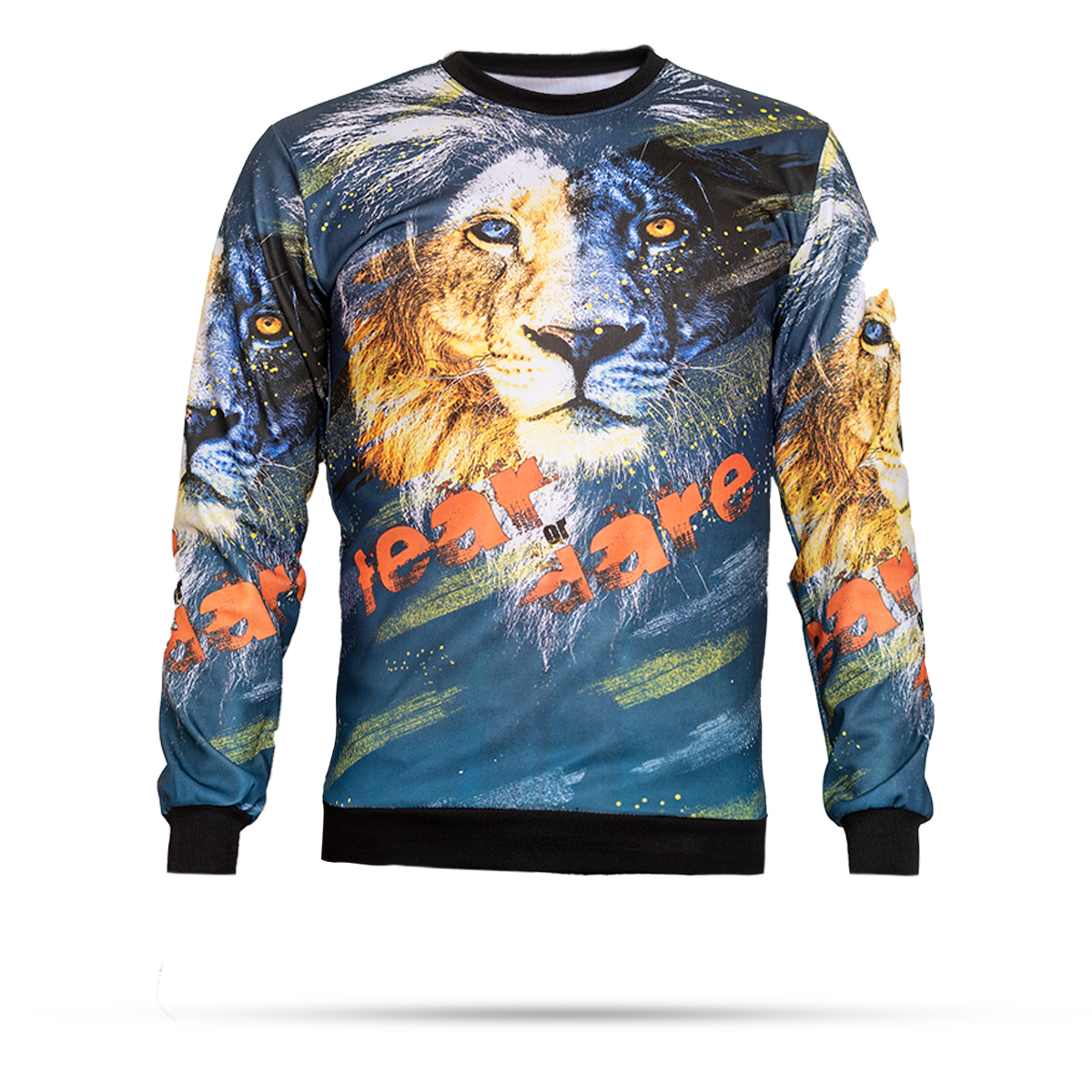 دورس مردانه طرح شیر سرمه ای مدل kasra