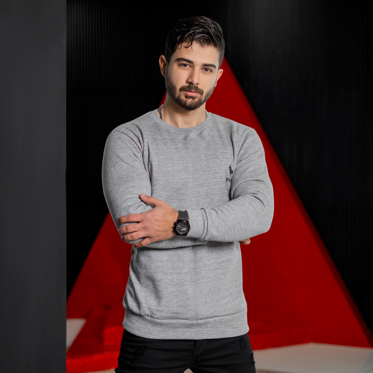 دورس polo طوسی مردانه مدل kosha