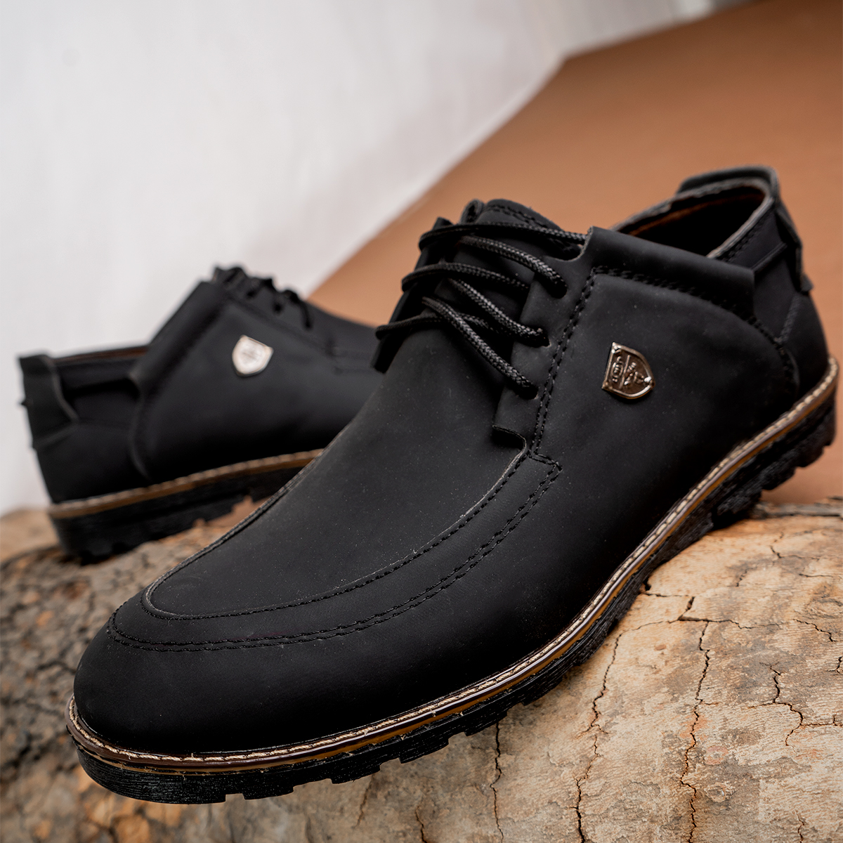 کفش مشکی مردانه مدل Yamin