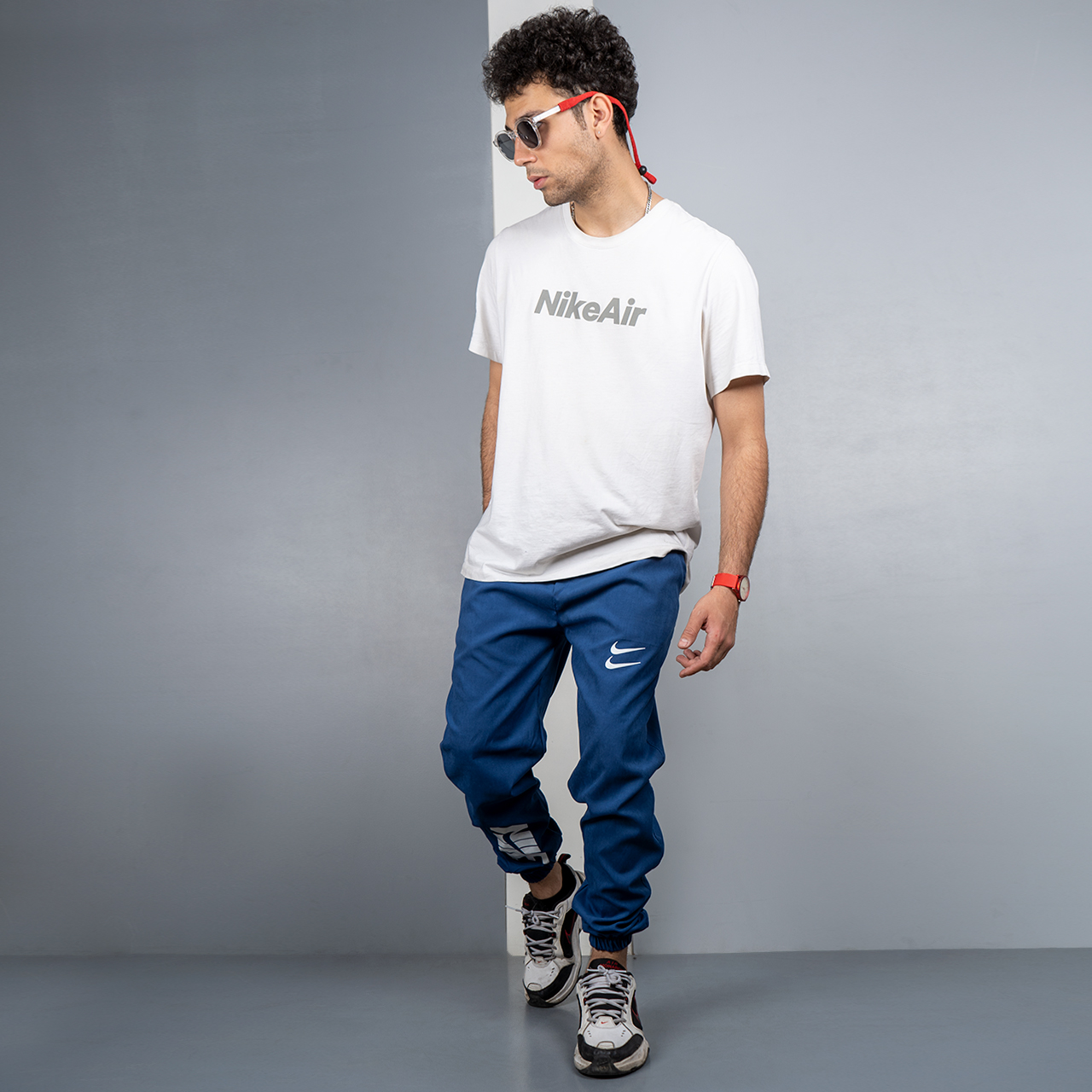 شلوار اسلش Nike مردانه آبی مدلTava