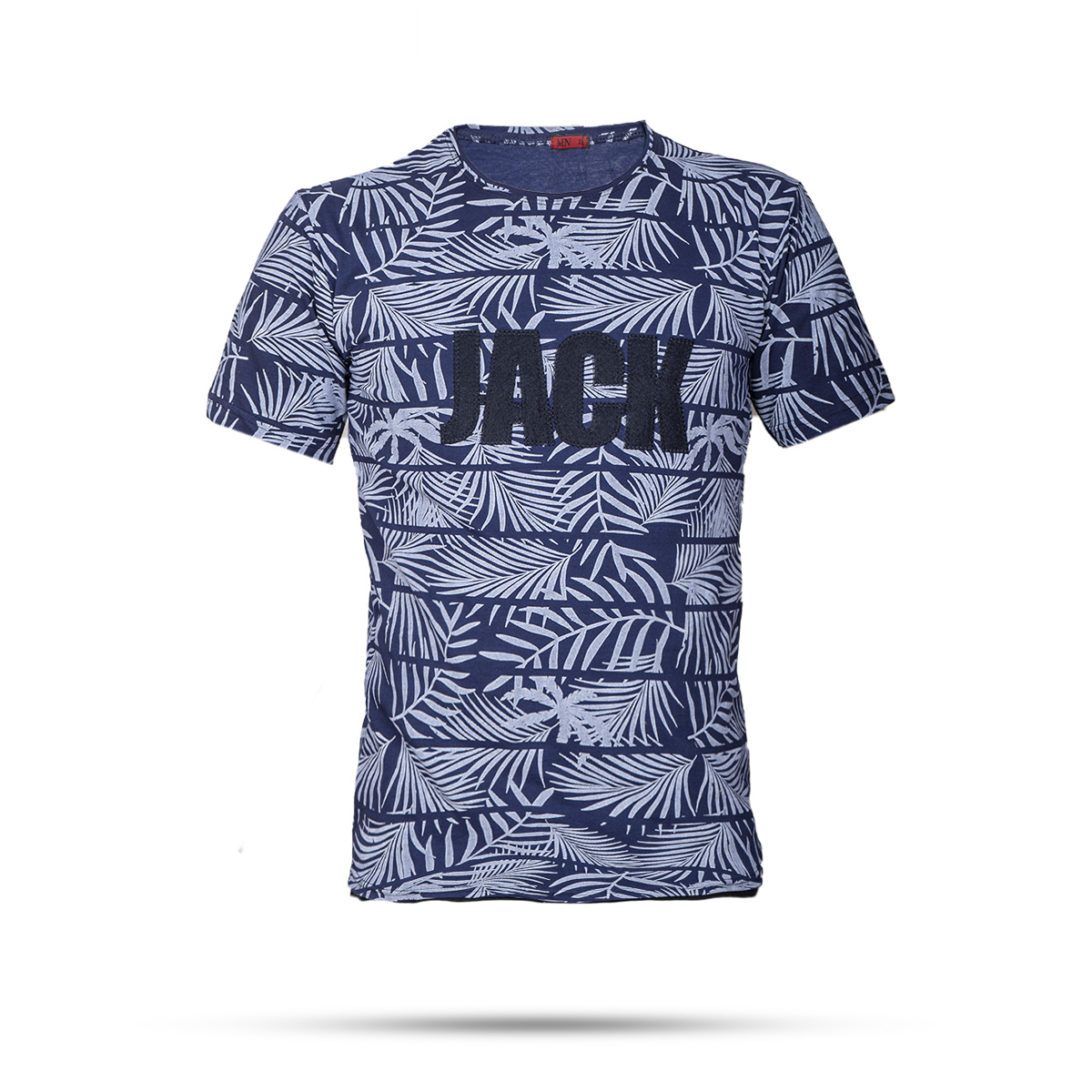 تیشرت مردانه سرمه ای مدل Jack