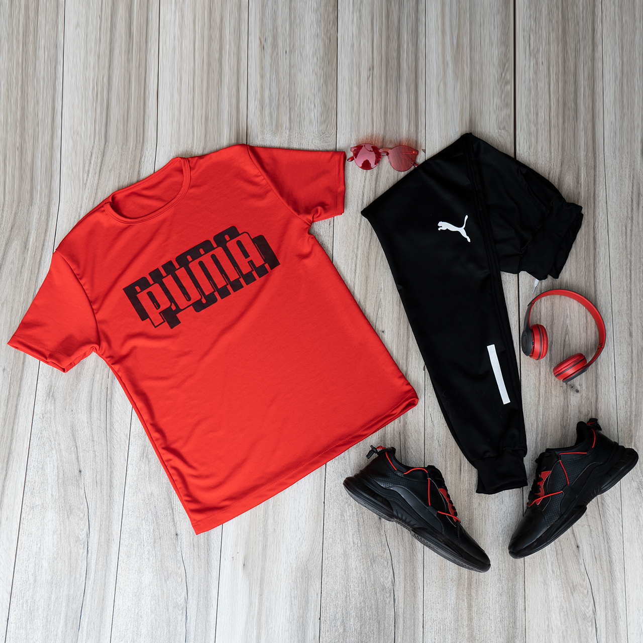 ست تیشرت شلوار پوما مردانه مدلSino