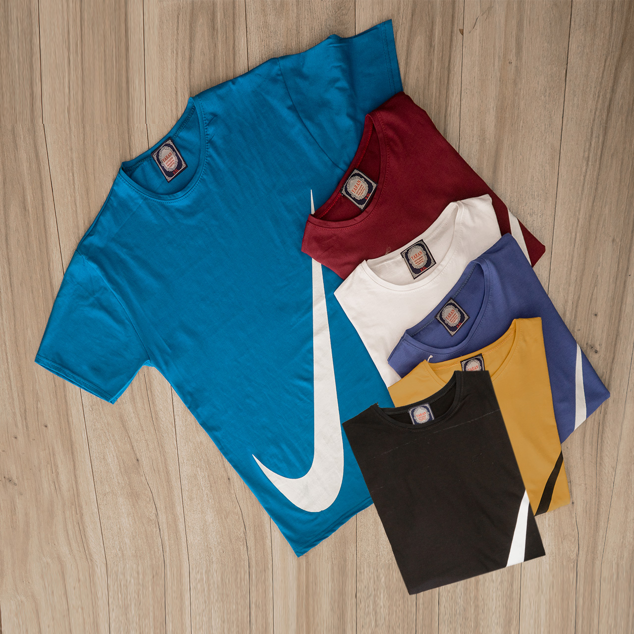 تیشرت نایک زرد مردانه مدل N400