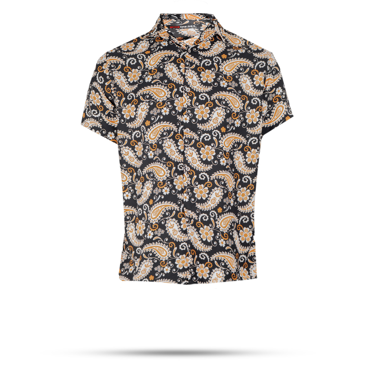 پیراهن هاوایی طرح بته جقه مردانه مدل calin