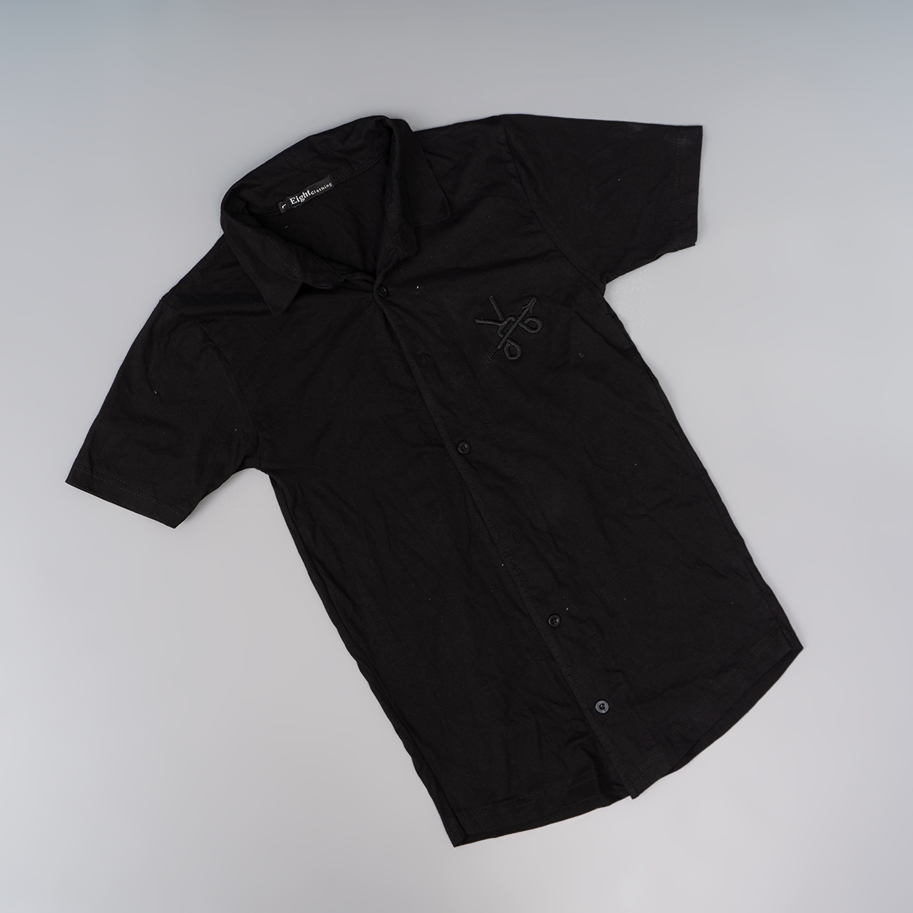 پیراهن مشکی مردانه مدلX196