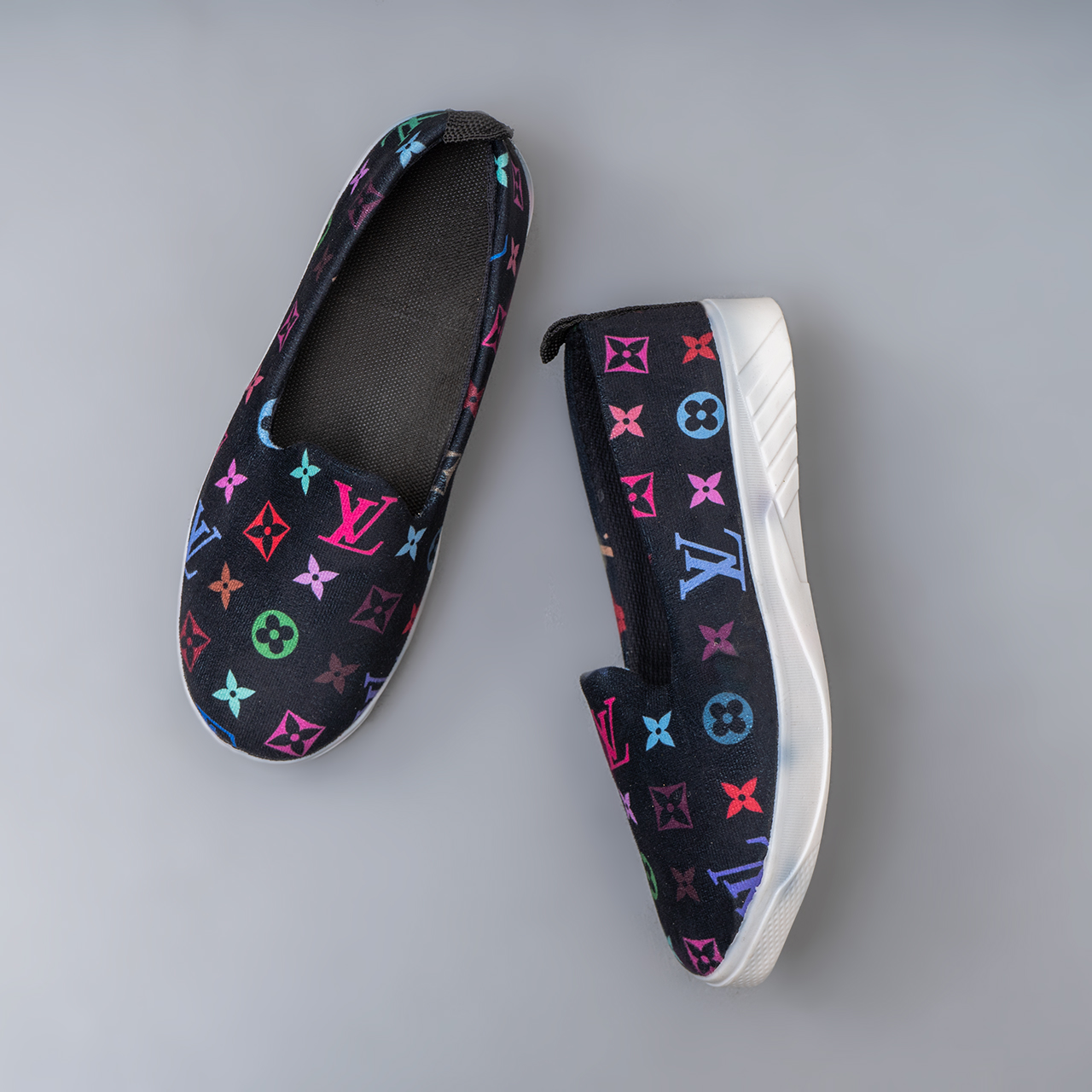 کفش تخت زنانه مشکی مدل X245