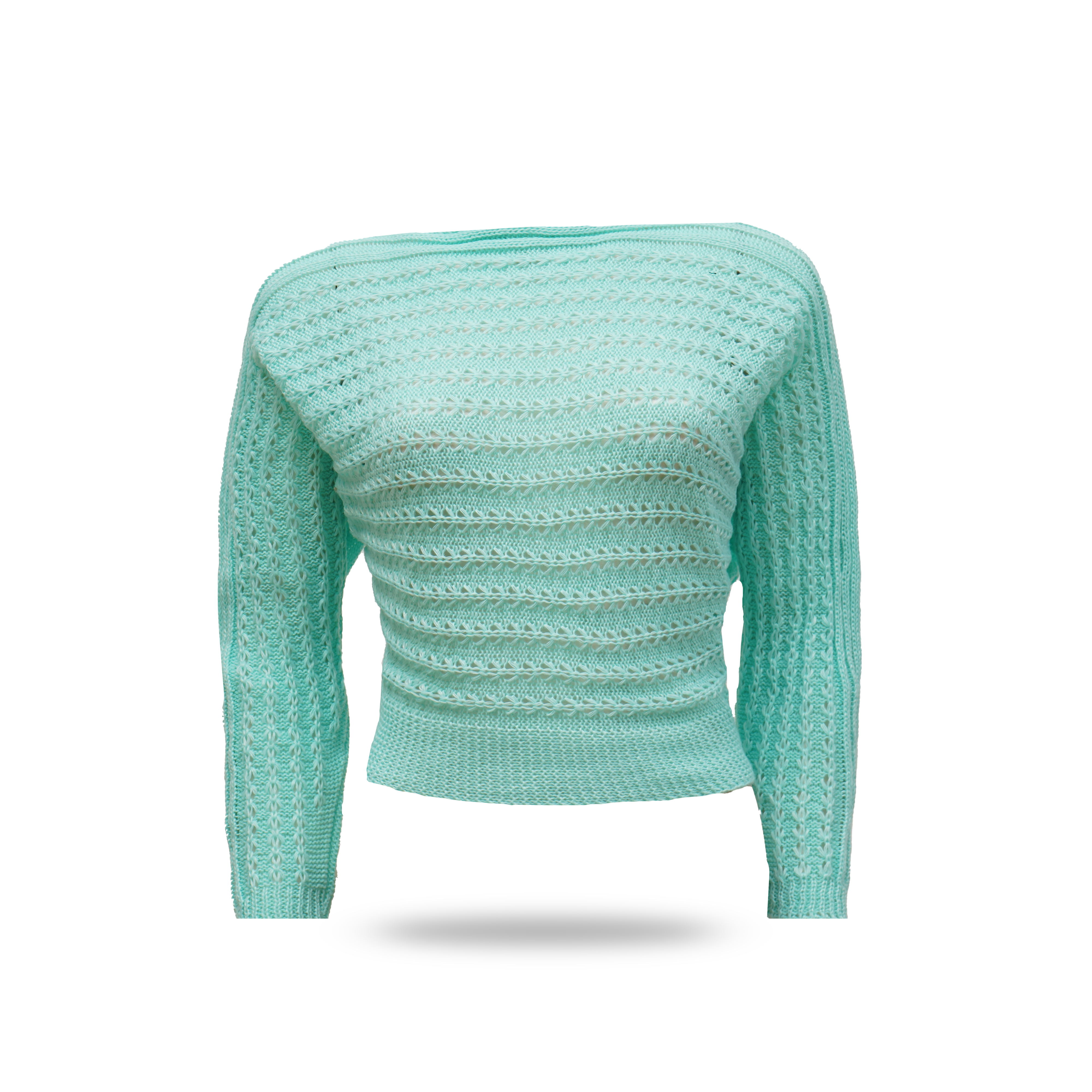 نیم تنه دخترانه آبی فیروزه ای مدل Bita