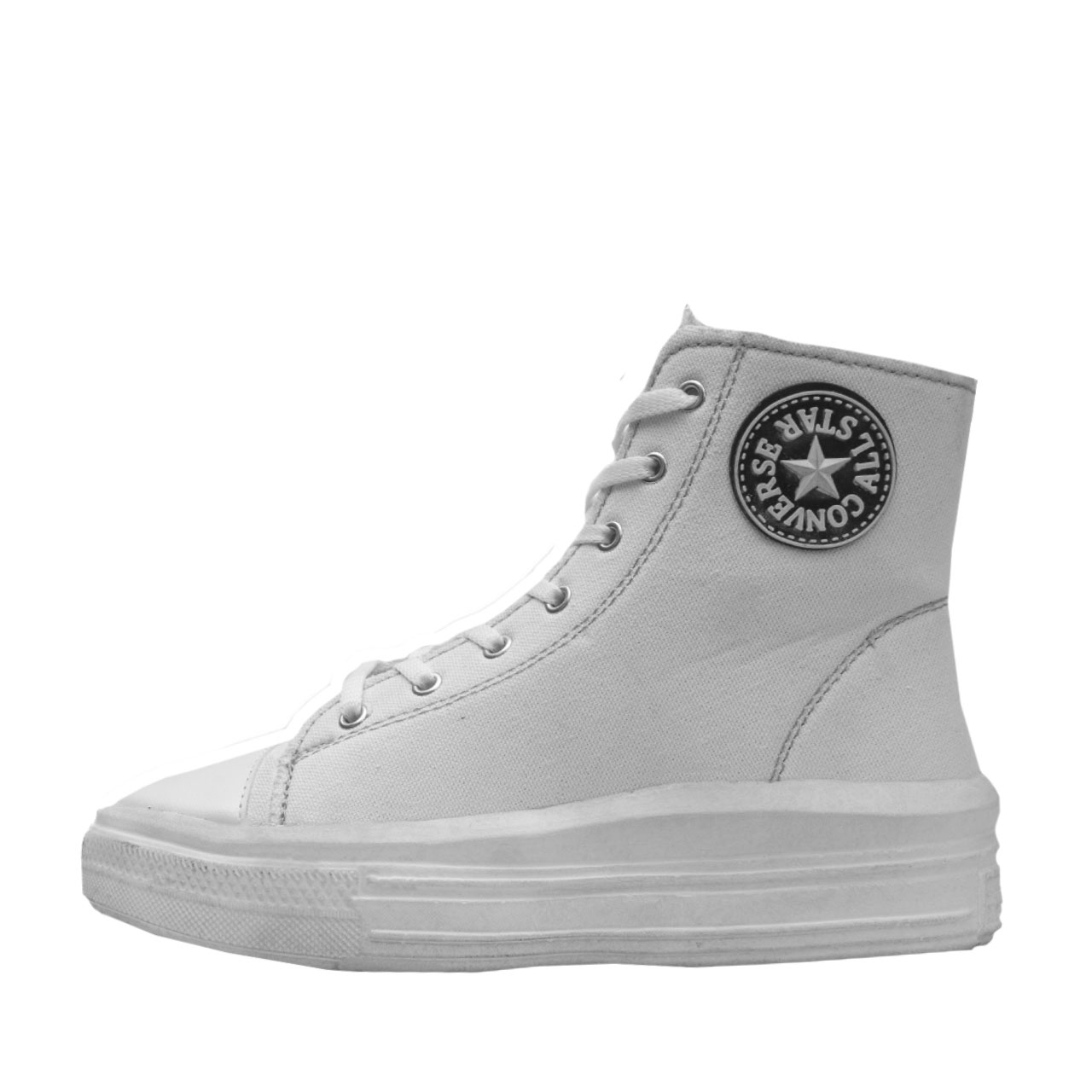 کفش ورزشی ساقدار سفید All Star زنانه مدل Vensa