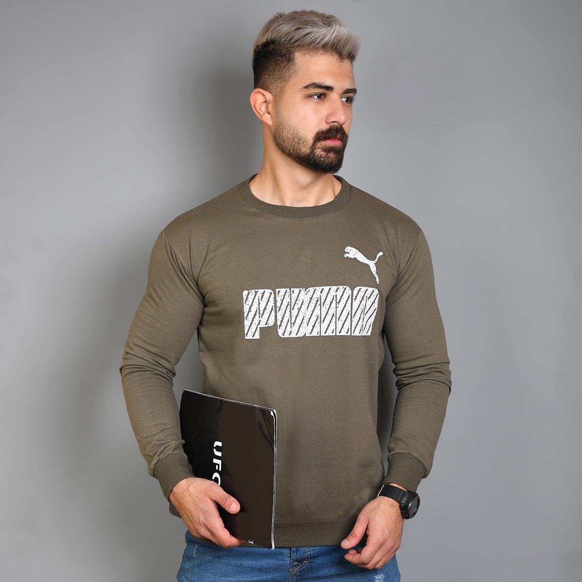 دورس مردانه Puma سبز مدل varan