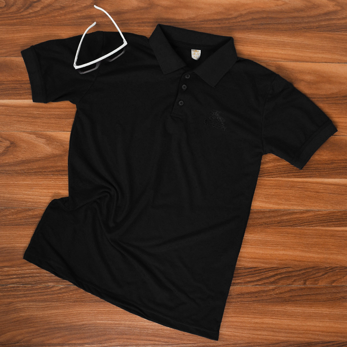 تیشرت مردانه مشکی مدل burberry