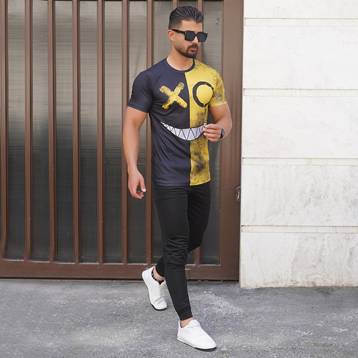 ست تیشرت شلوار مردانه مدل xo