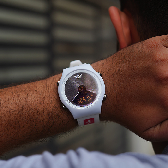 ساعت مچی ADIDAS سفید مردانه مدل GSS