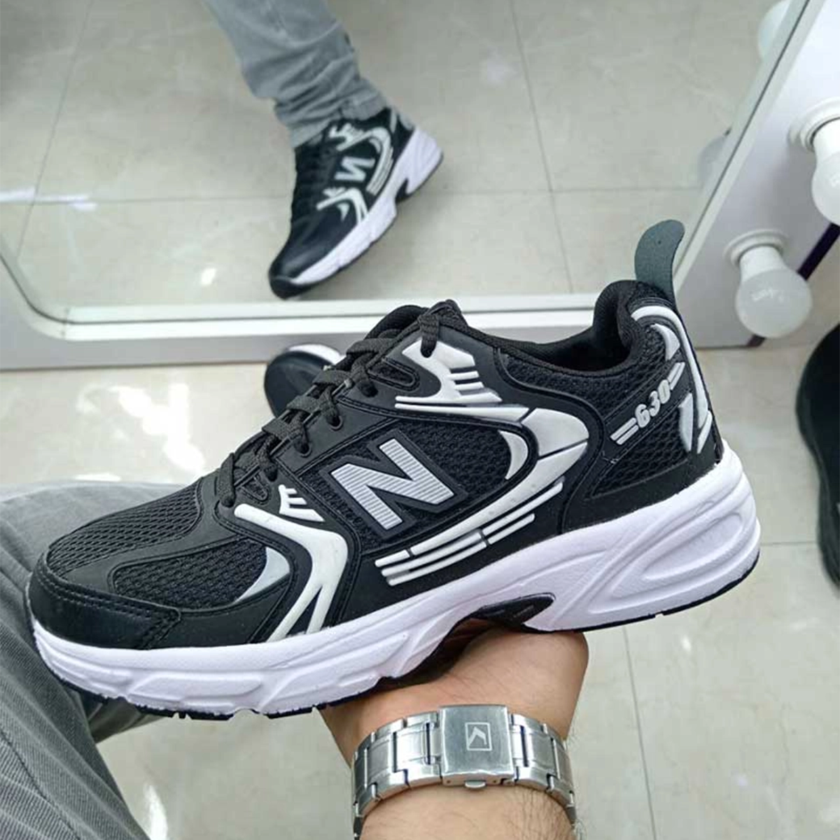 کفش ورزشی مردانه نیوبالانس مشکی مدل TAKO