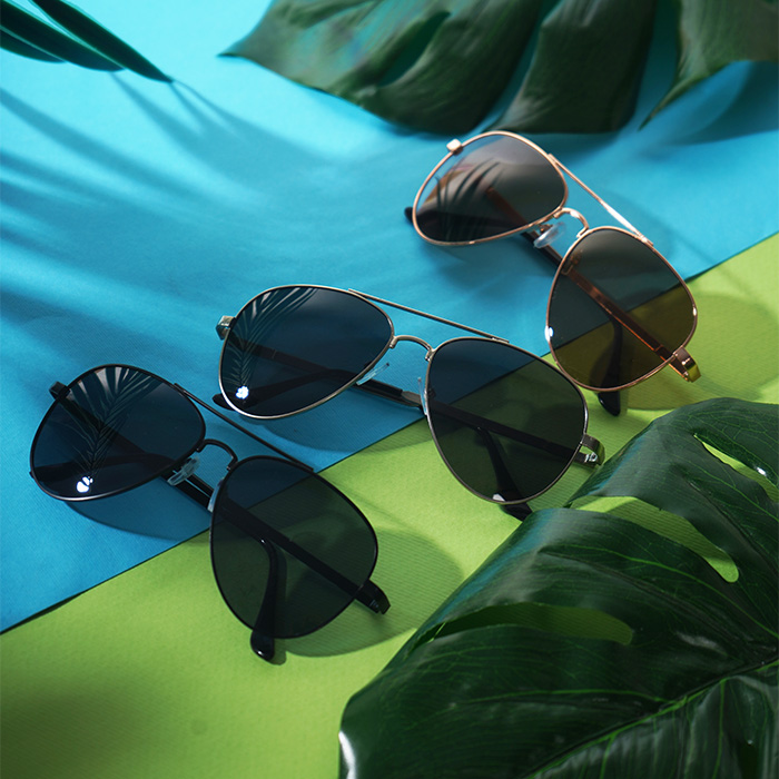 عینک مشکی صفحه مشکی مدل polar