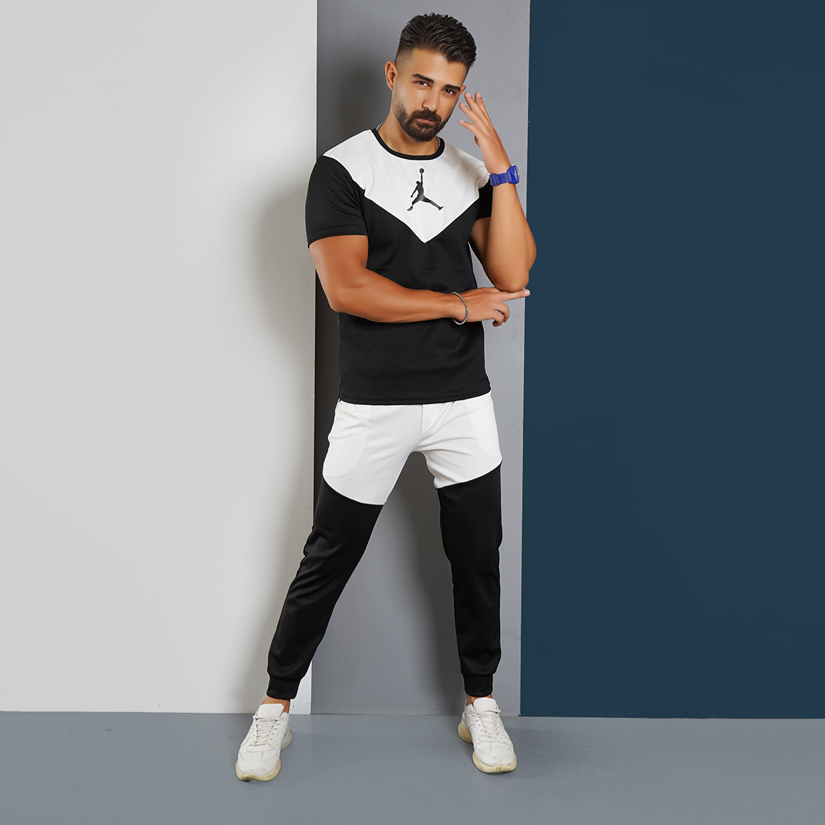 ست تیشرت شلوار جردن مردانه مدل Pavan