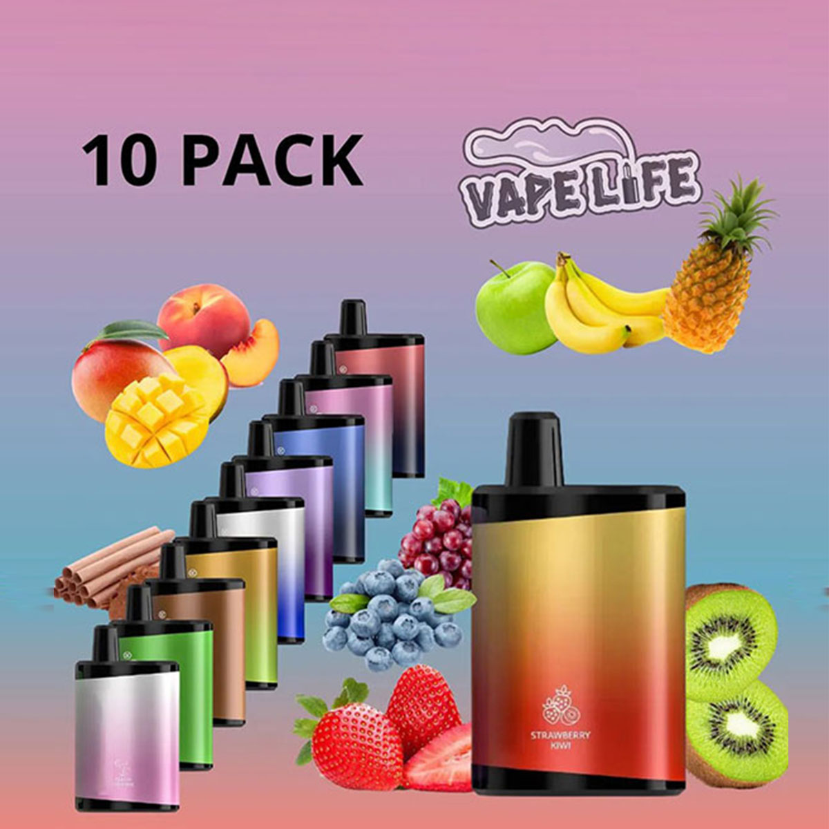 پاد 4000پاف با طعم پشن فروت