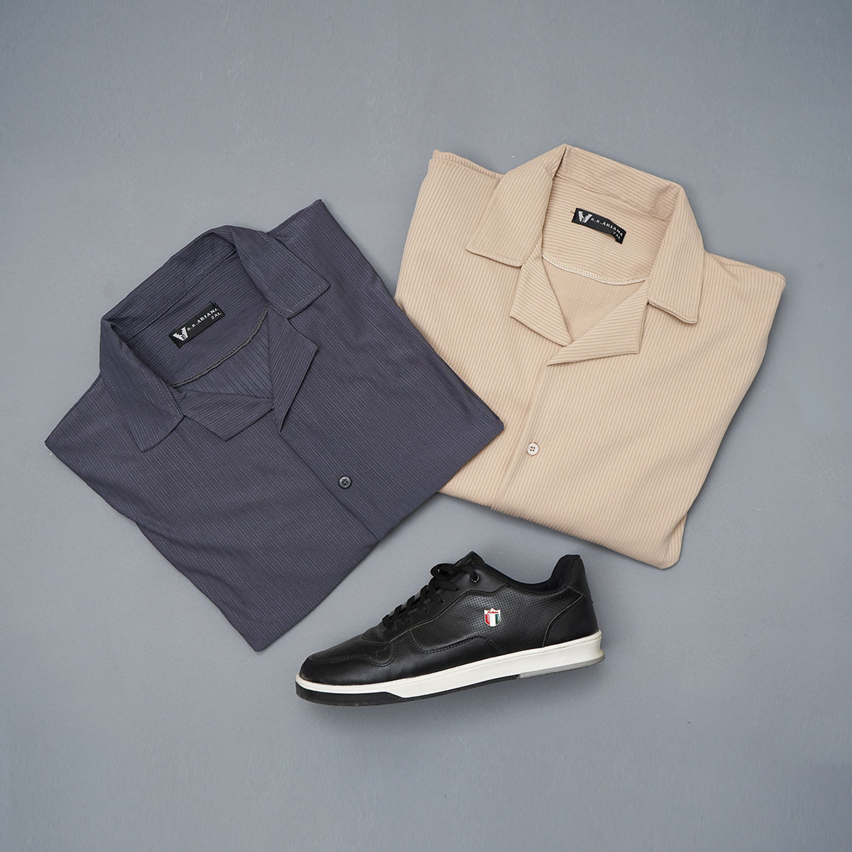 پیراهن مردانه کرم مدل Atila