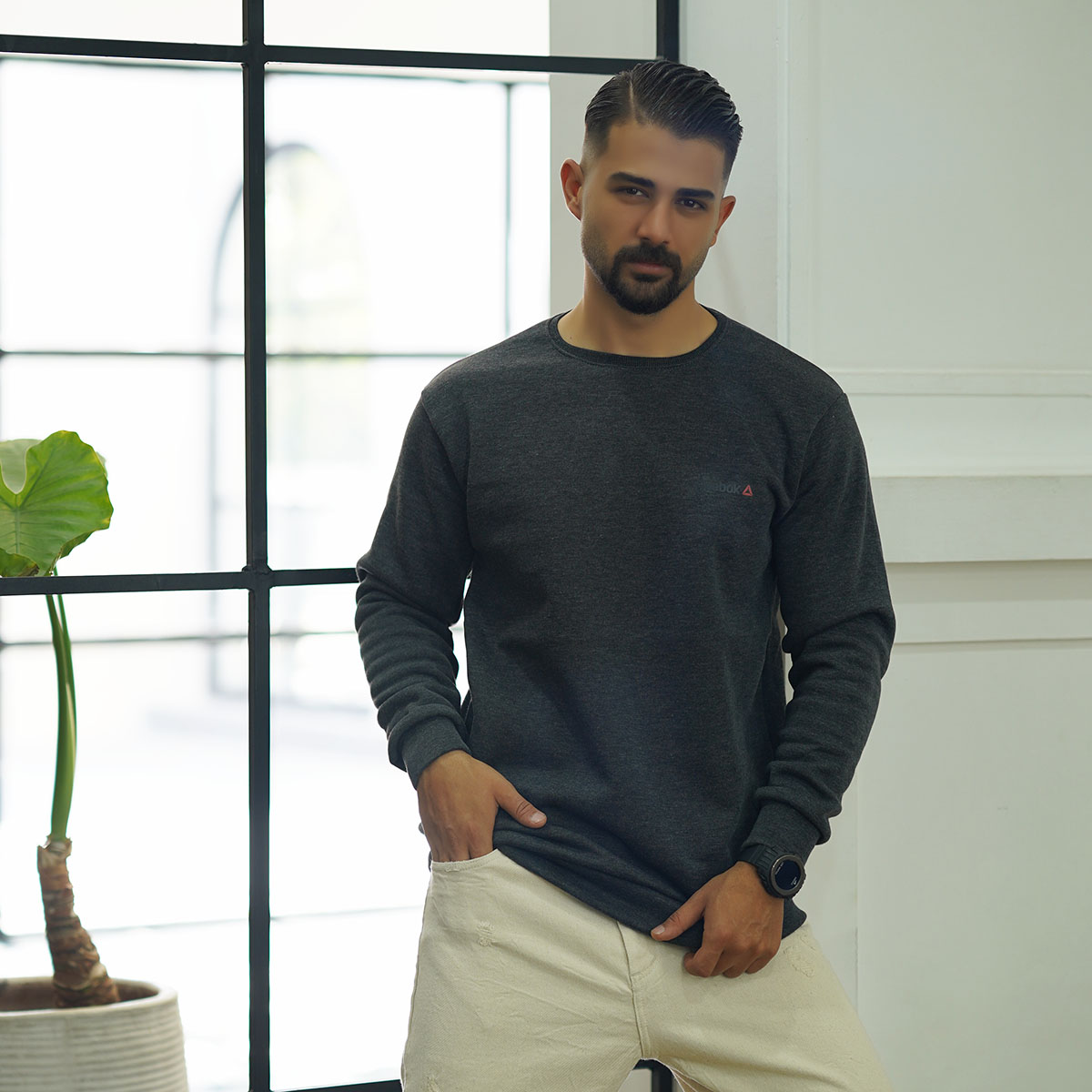 دورس مردانه ریبوک ذغالی مدل Mata