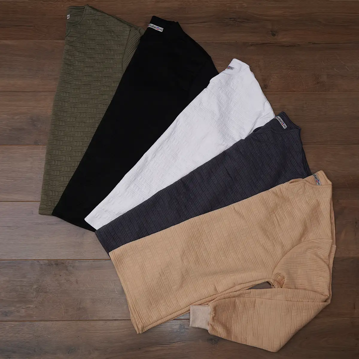 بلوز مردانه سبز مدل Q99