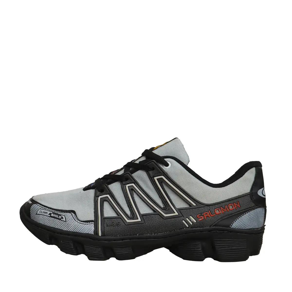 کفش مردانه مشکی طوسی مدل Crass