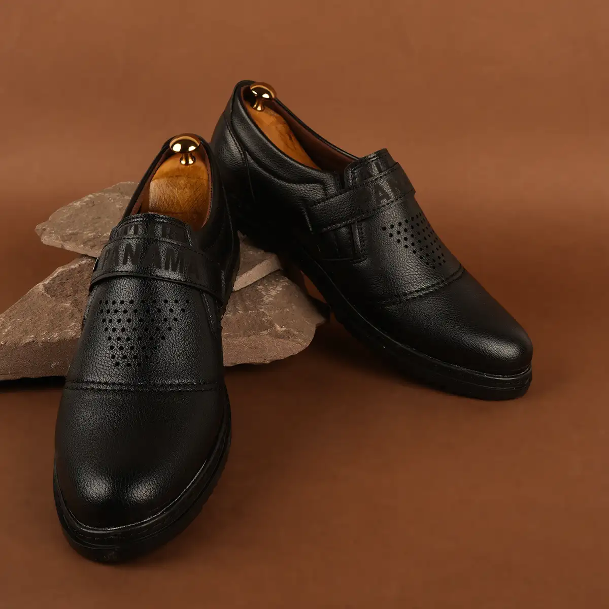 کفش رسمی مردانه مشکی مدل bahram