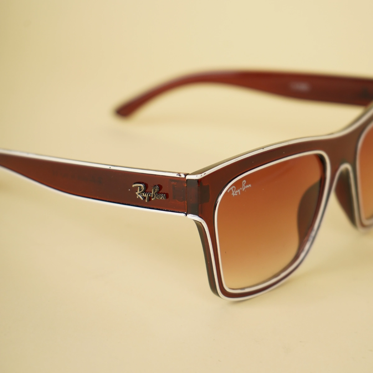 عینک آفتابی فریم قهوه ای مدل Tilda