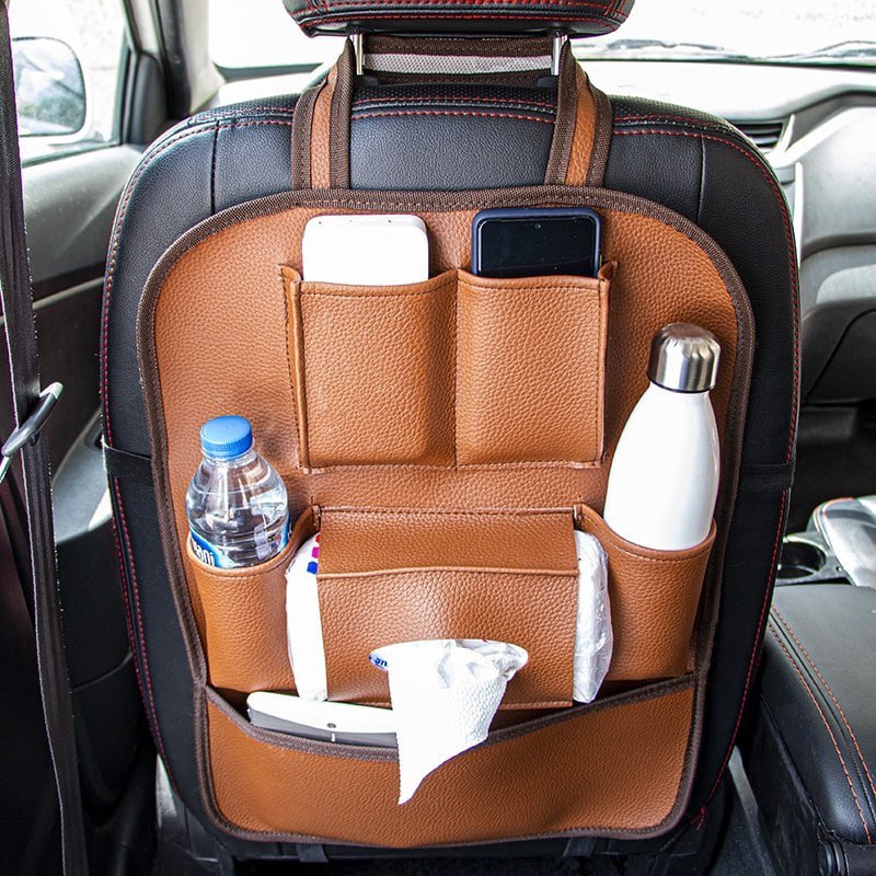 کیف پشت صندلی خودرو ( قهوه ای)