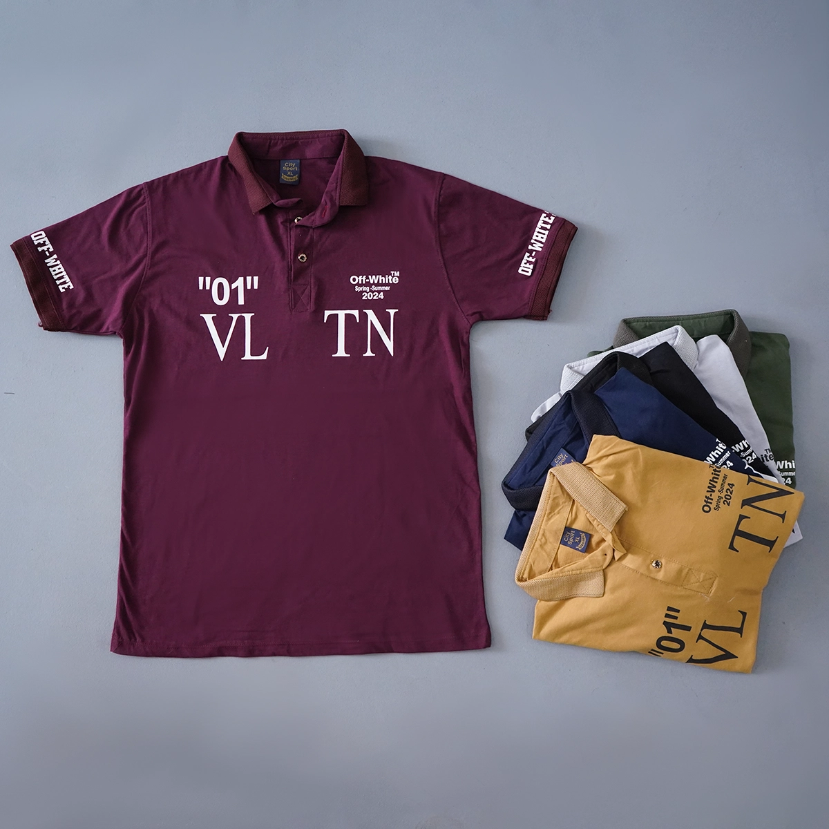 تیشرت مردانه مشکی مدل 01-LV