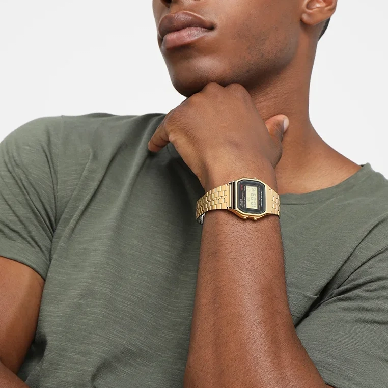 ساعت طلایی نوستالژی Casio ( مردانه)