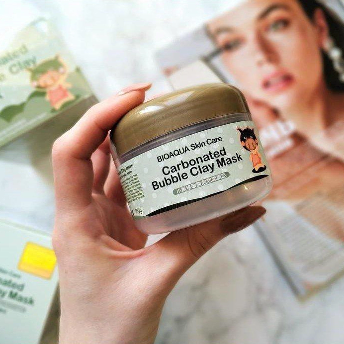 ماسک حبابی مرطوب کننده Bioaqua مدل کربن