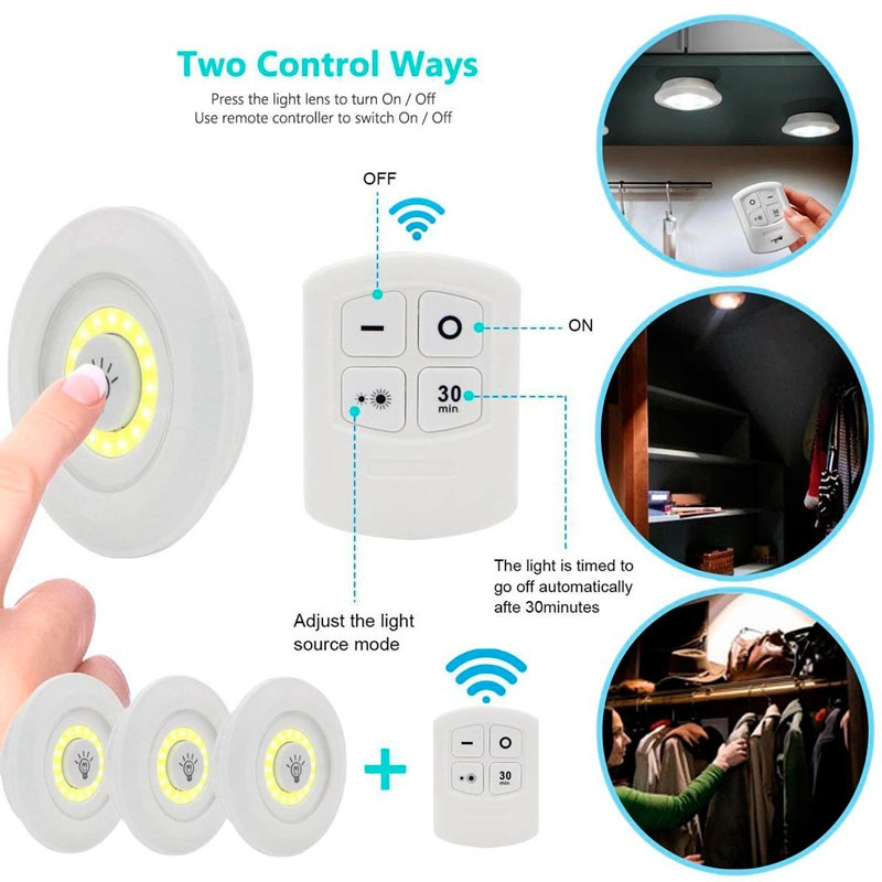 چراغ اضطراری ریموت دار ( 3 عددی )