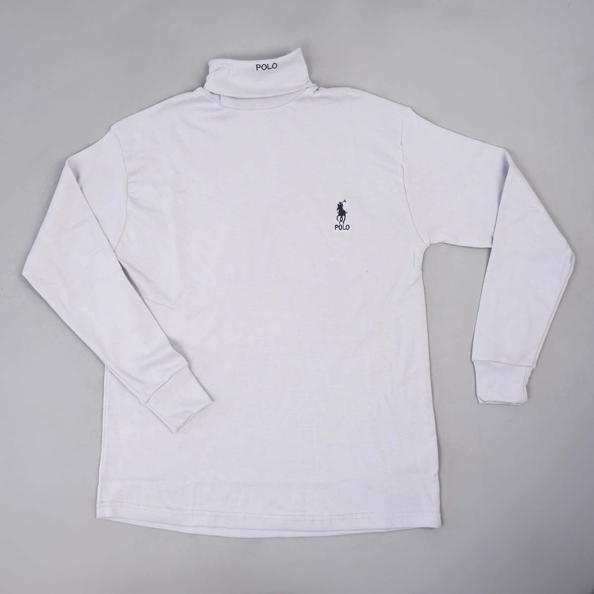 یقه اسکی مردانه سفید مدل POLO