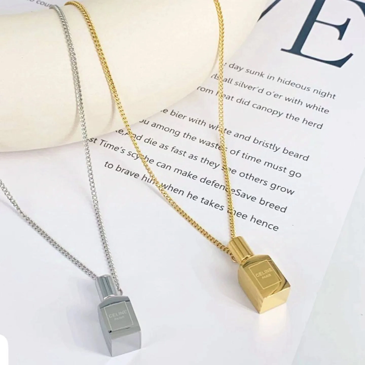 گردنبند عطر یار ( طلایی )