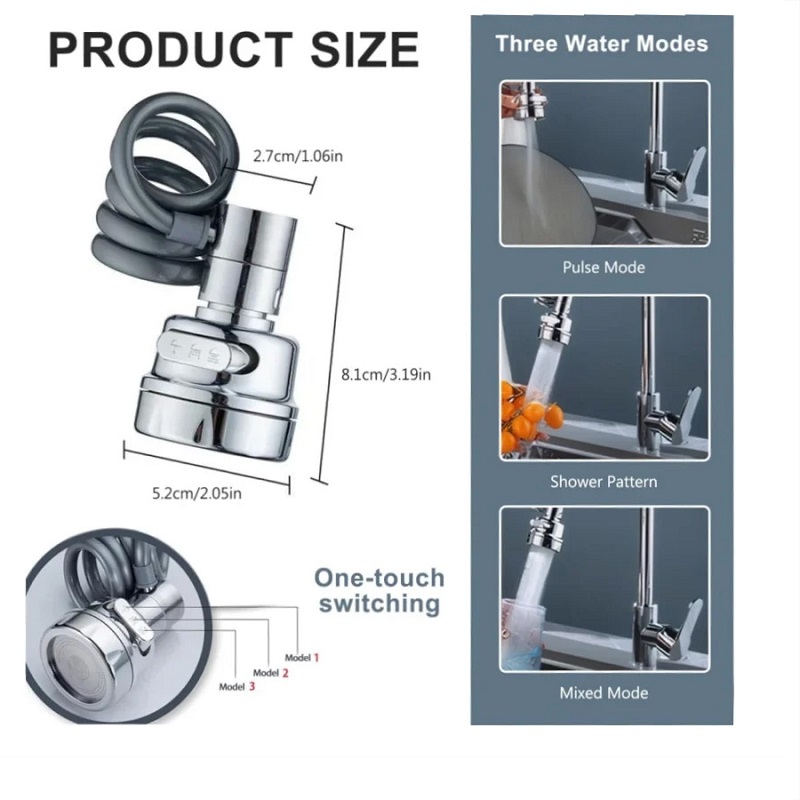 سرشیر ظرفشویی فنری Spring-نقره ای