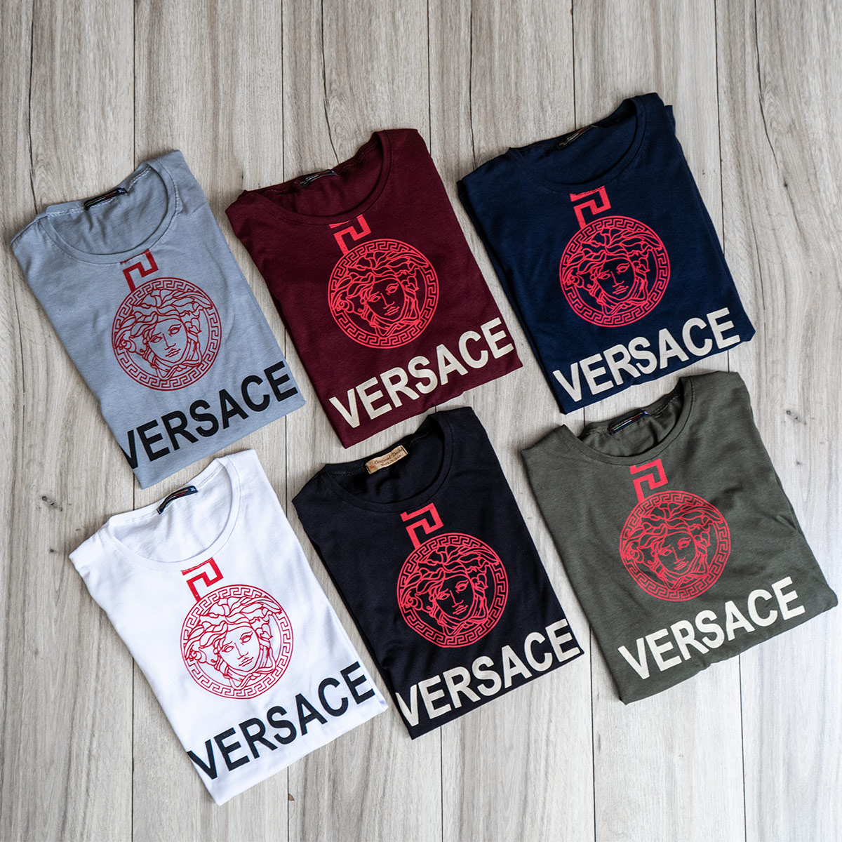 تیشرت Versace مردانه سبز مدل Janatan